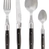 Jay Hill Bestekset Laguiole - Zwart - 16-delig / 4 Personen
