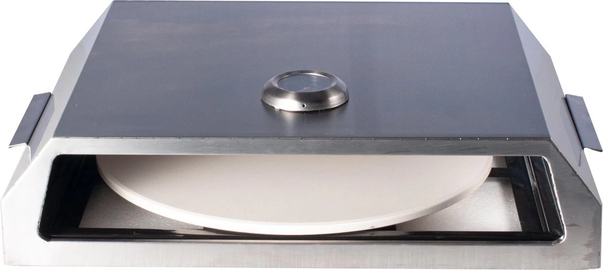 Bighorn Pizzaoven Met Pizzasteen Voor Barbecue - Grilloven - Draagbare - Edelstaal - Afbeelding 3