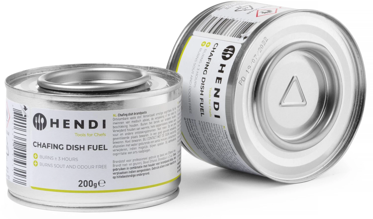 Hendi Brandpasta Voor Chafing Dish - 200 Gram - 12 Stuks