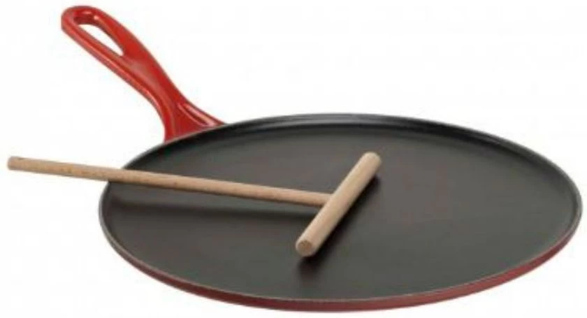Le Creuset Pannenkoekenpan Tradition - Kersenrood - ø 27 Cm - Afbeelding 2