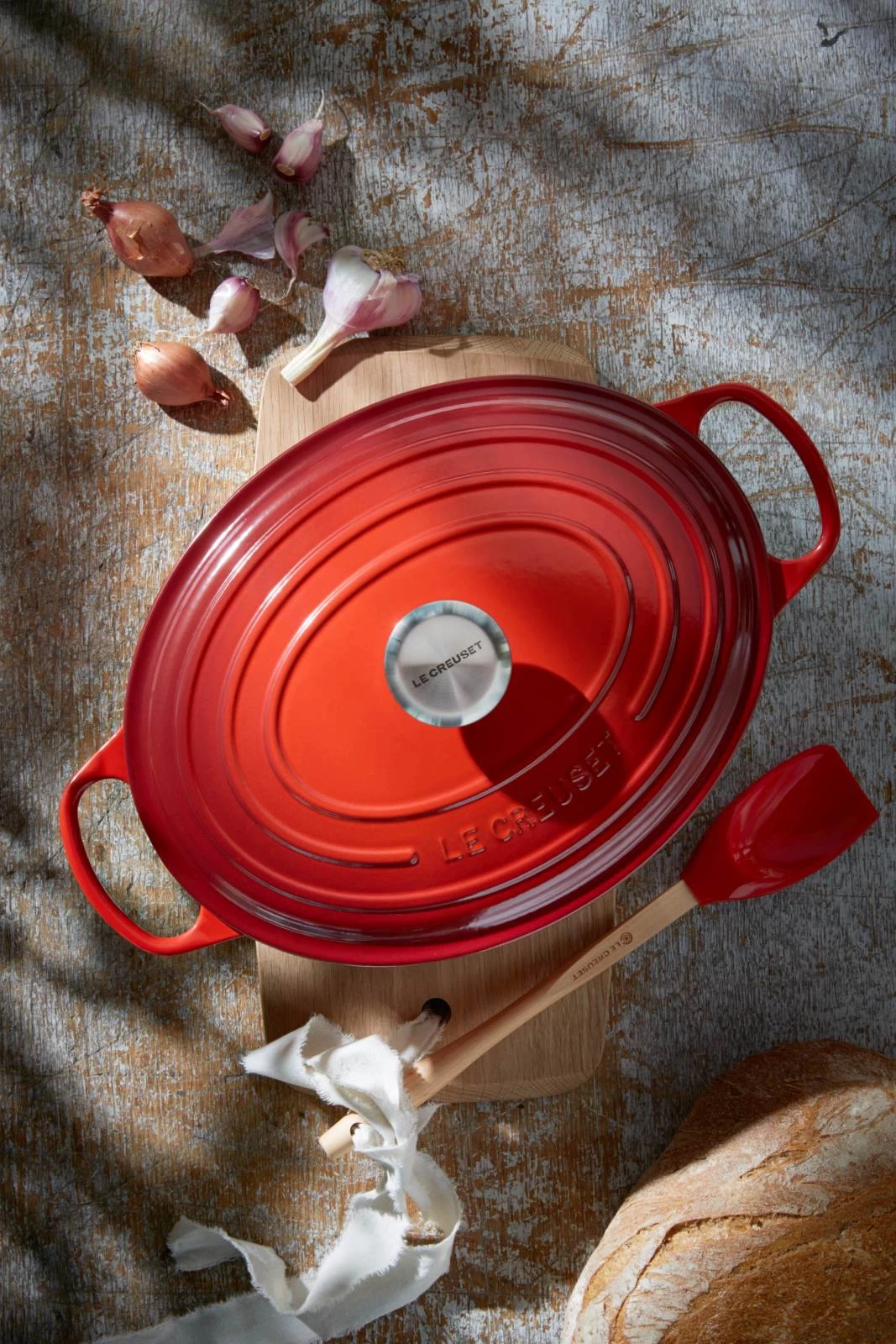 Le Creuset Braadpan Signature - Ovaal - Kersenrood - ø 33 Cm / 7.5 Liter - Afbeelding 3