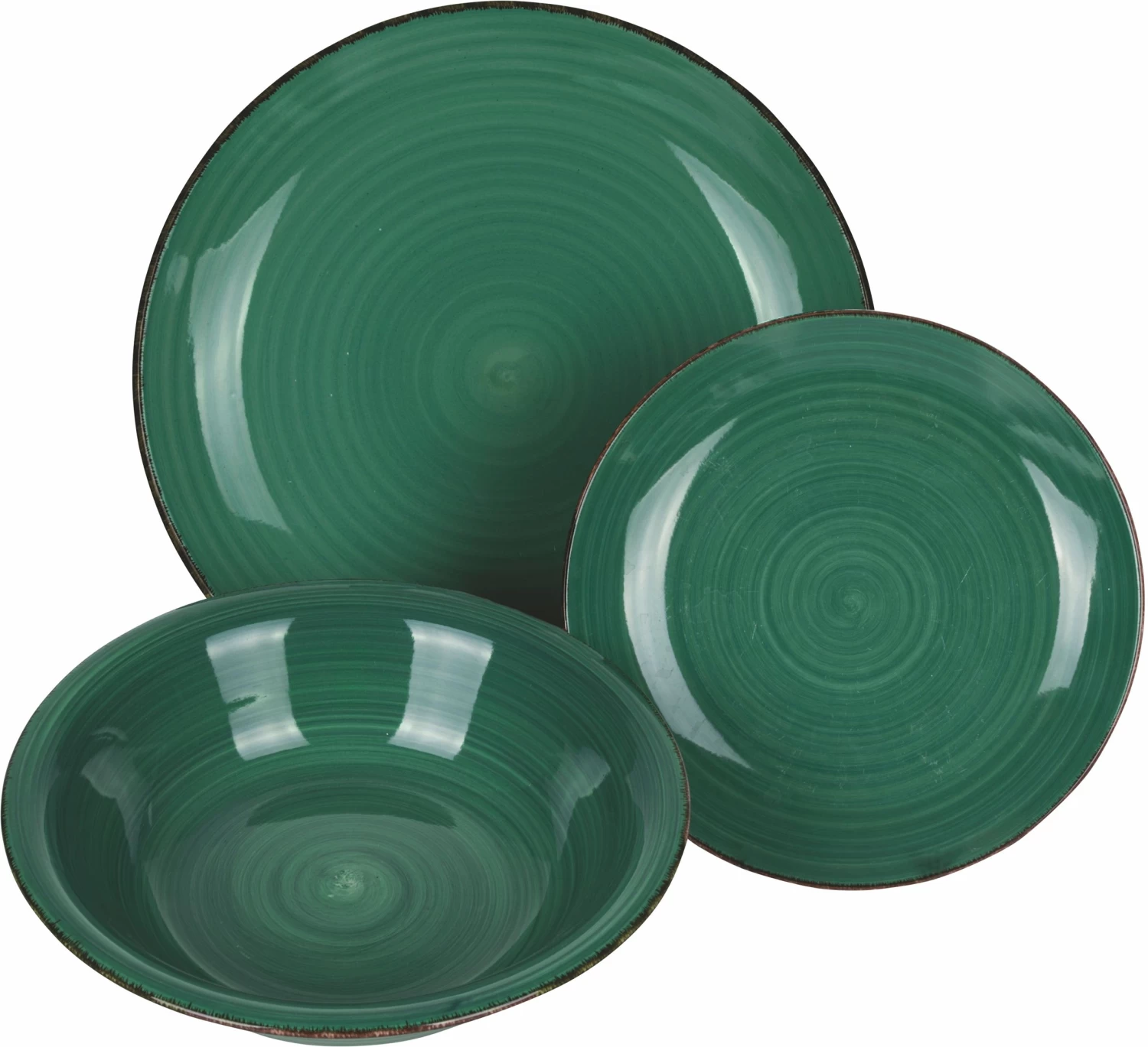 Villa D'Este Serviesset Baita - Greenery - 12-delig / 4 Personen - Afbeelding 6