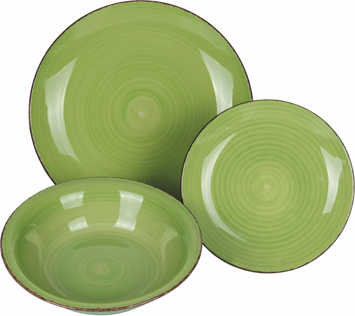 Villa D'Este Serviesset Baita - Greenery - 12-delig / 4 Personen - Afbeelding 3