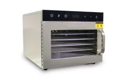 Wartmann Voedseldroger - 6 Laags - Zilver - WM-2206 DH