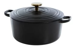 BK Braadpan Bourgogne - Pitch Black - ø 28 Cm / 6.7 Liter