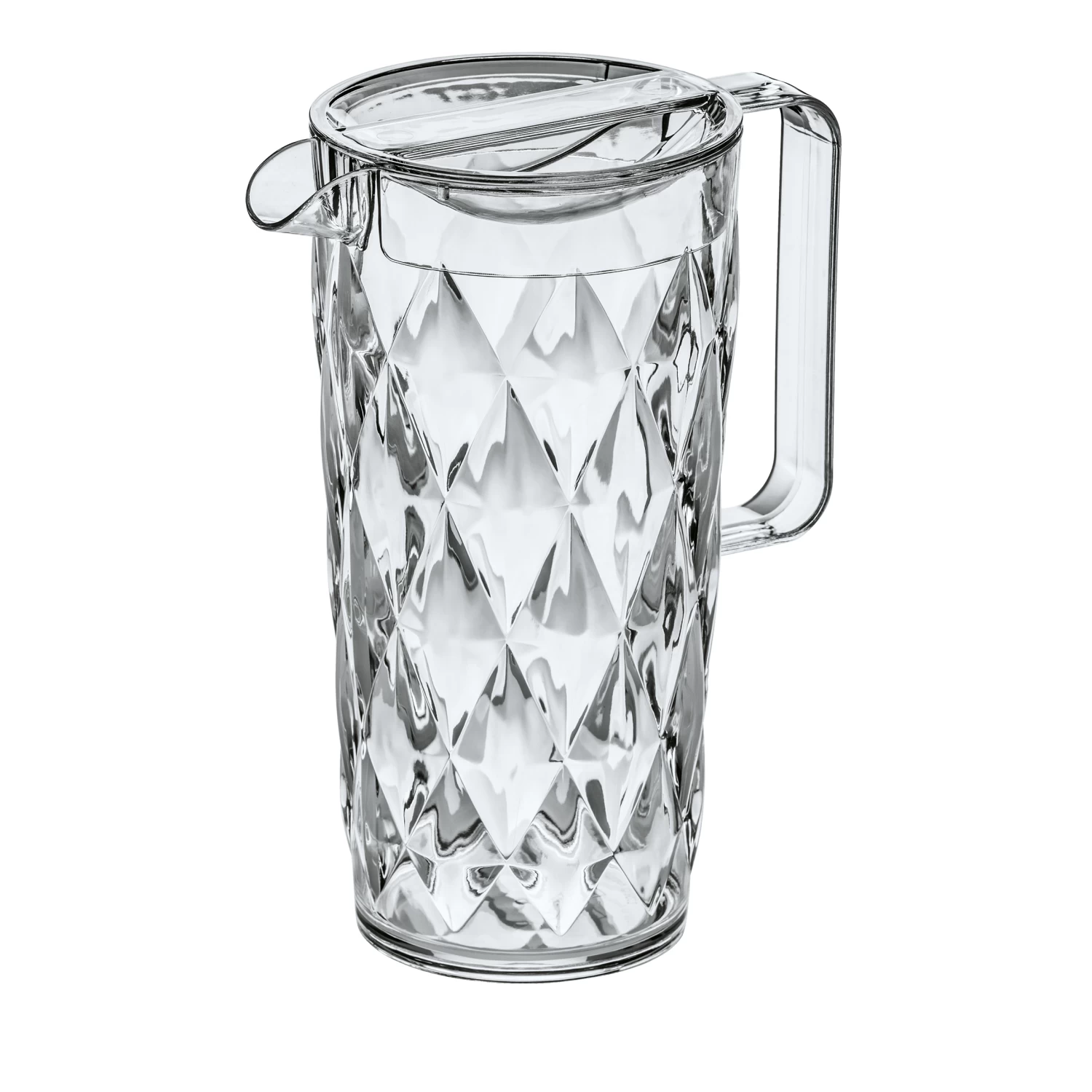 Koziol Schenkkan / Karaf - Onbreekbaar Superglas - Crystal 1.6 Liter Met 4 Waterglazen - 250 Ml - Afbeelding 2