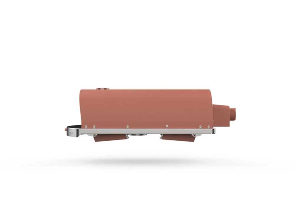 ZiiPa Pizza Oven Piana - Gasmodel - Met Thermometer - Terracotta - Voor ø 30 Cm Pizza's - Roterende Pizzasteen - Afbeelding 3