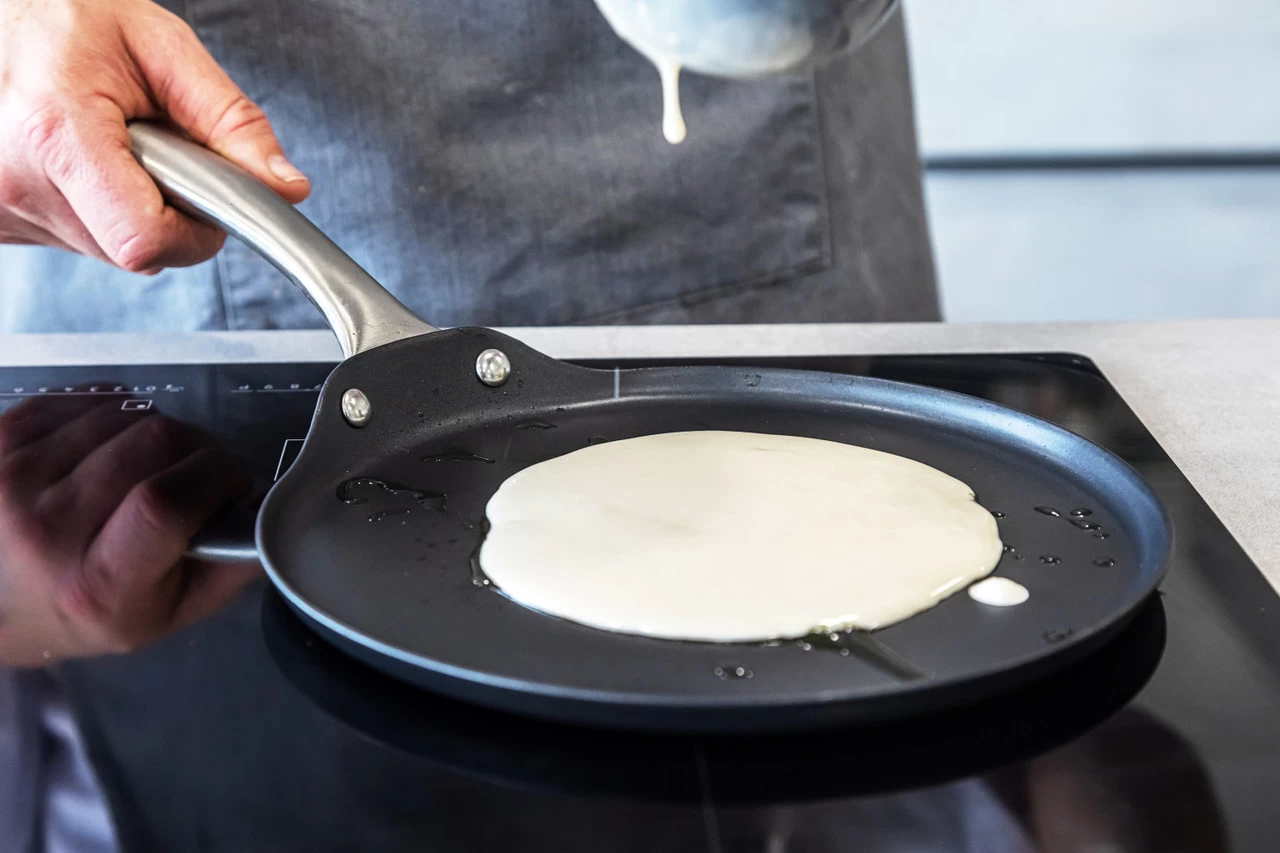 MasterClass Pannenkoekenpan - ø 24 Cm - Standaard Anti-aanbaklaag - Afbeelding 3