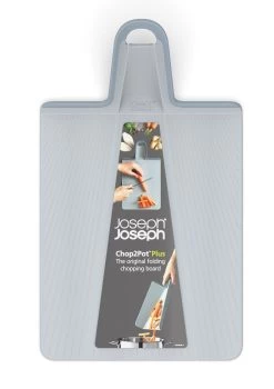 Joseph Joseph Snijplank Chop2Pot Plus 45 X 26 - Opvouwbaar - Grijs