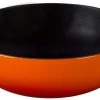 Le Creuset Wokpan / Balti Dish - Oranjerood - ø 24 Cm / 2.7 Liter - Geëmailleerde Anti-aanbaklaag