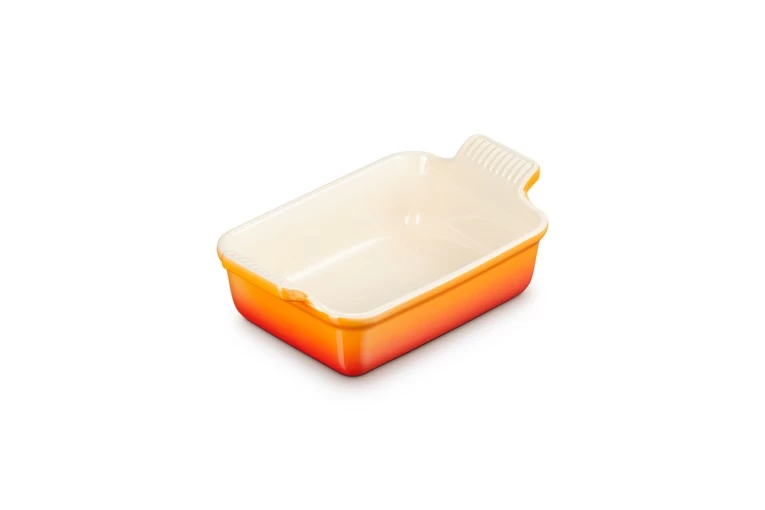Le Creuset Ovenschaal Heritage - Oranjerood - 19 X 14 Cm / 1.1 Liter - Afbeelding 2