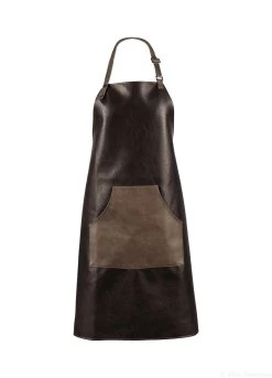 ASA Selection Keukenschort PVC Bruin 90 X 82 Cm