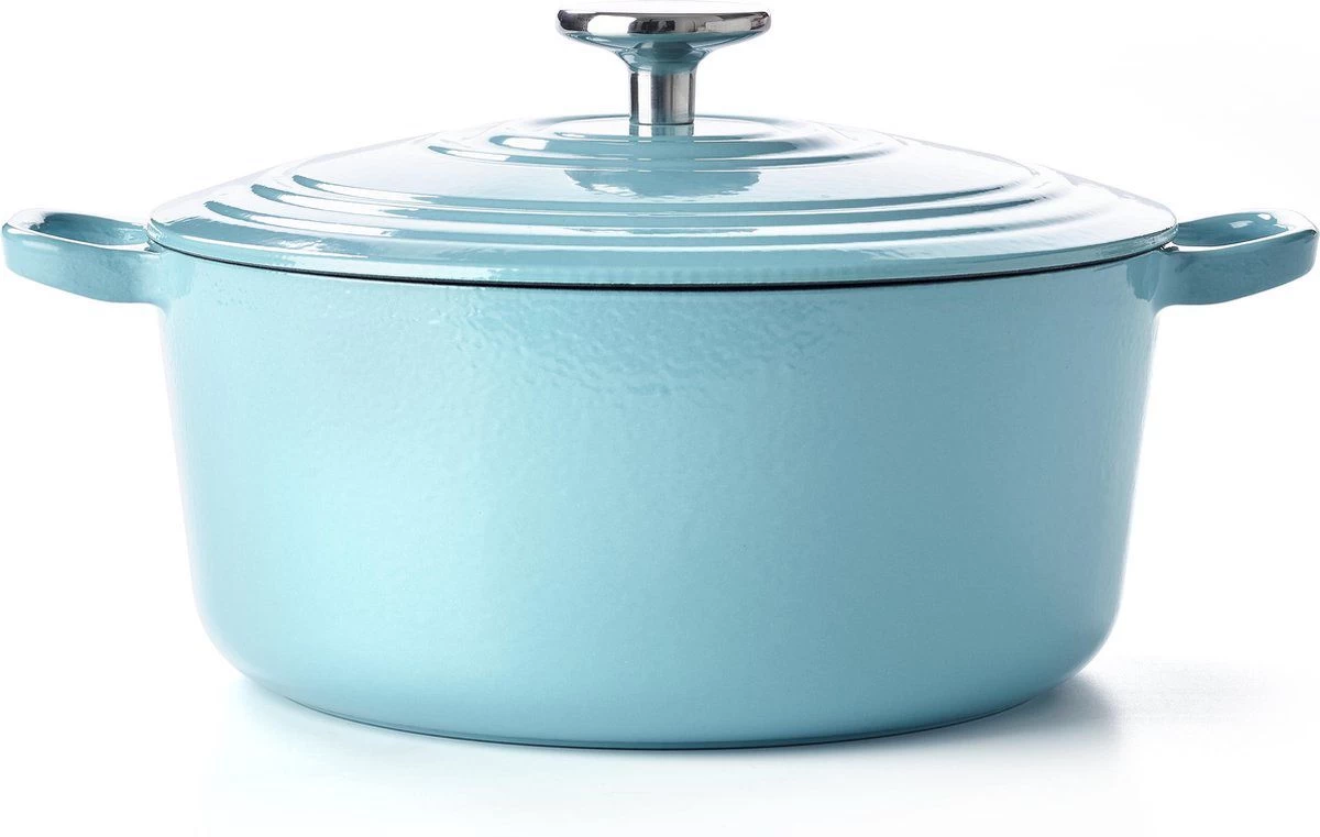 BK Braadpan Bourgogne - Aqua Blue - ø 28 Cm / 6.7 Liter - Afbeelding 4