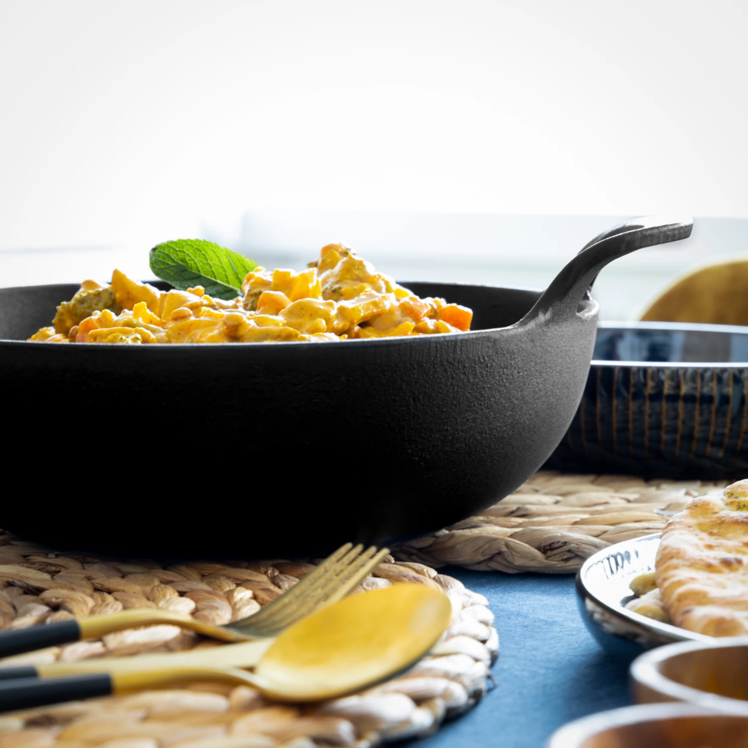 Blackwell Balti Dish - Gietijzer - Zwart - ø 25 Cm / 2.7 Liter - Afbeelding 4