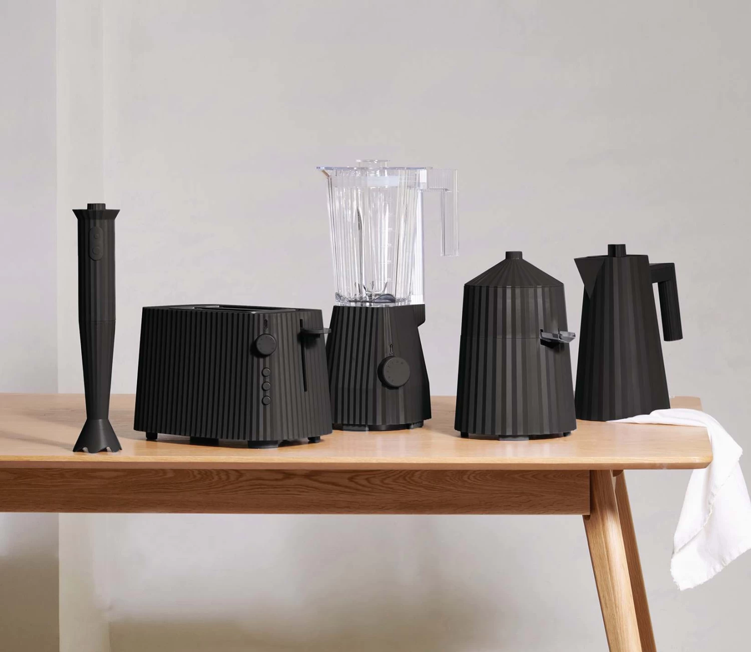 Alessi Citruspers Plissé - Elektrisch - Zwart - Michele De Lucchi - MDL07 B - Afbeelding 5