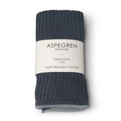 Aspegren Vaatdoekje Ripple Navy Blue 26 X 26 Cm