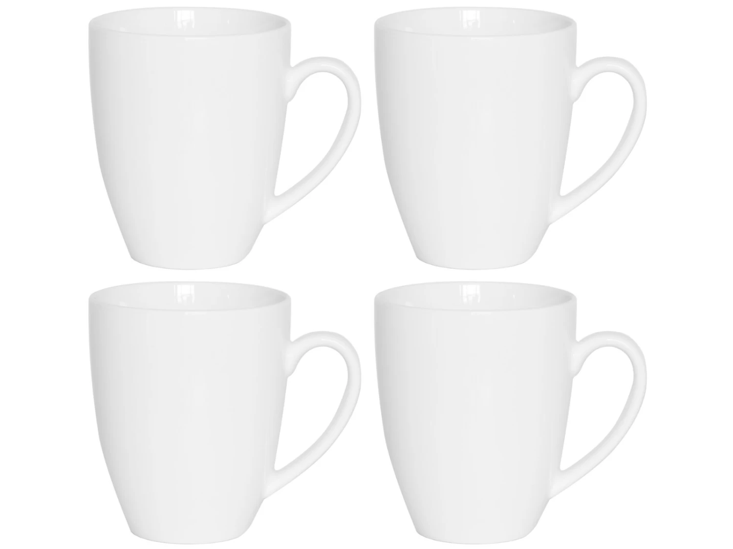 Jay Hill Mokken Saba 350 Ml - New Bone Porselein - 4 Stuks