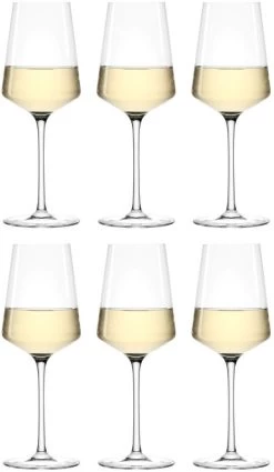 Leonardo Witte Wijnglazen / Riesling Wijnglazen Puccini - 400 Ml - 6 Stuks