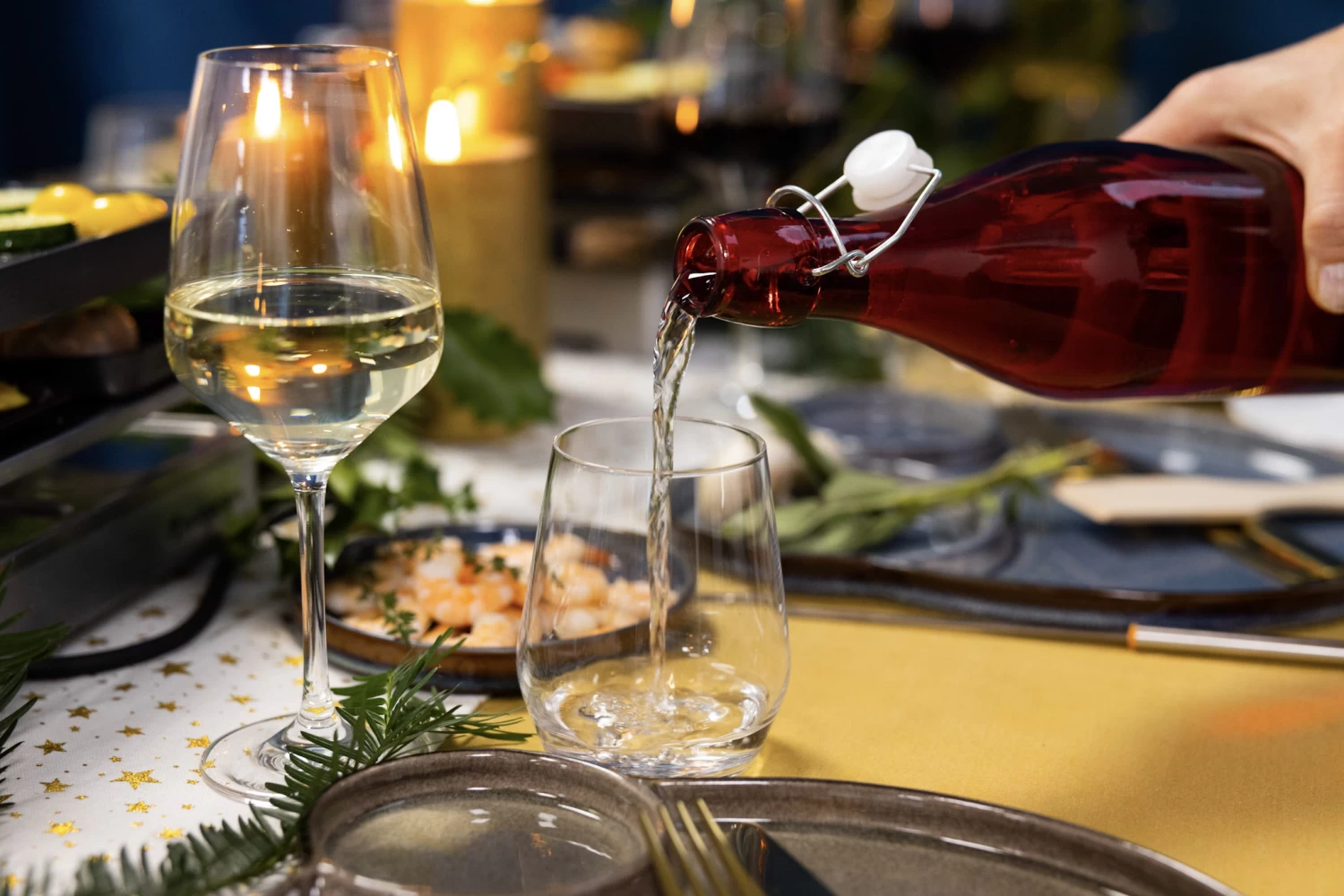 Sareva Beugelfles / Weckfles - Rood - 1 Liter - Afbeelding 2