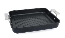 Valira Grillpan Aire Met Handgrepen - 23 X 23 Cm - Standaard Anti-aanbaklaag