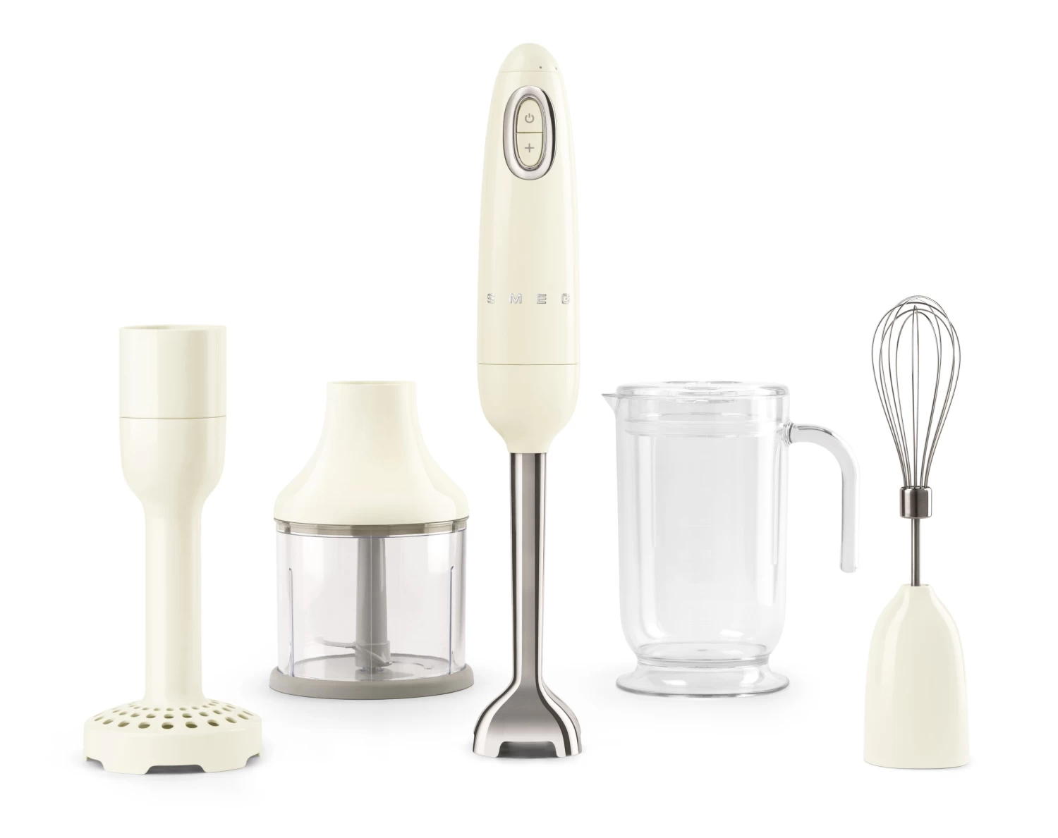 SMEG Staafmixer Set - Turbofunctie - Creme - HBF22CREU