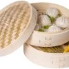 Sareva Stoommandje - Bamboe - 2-laags - ø 30 Cm