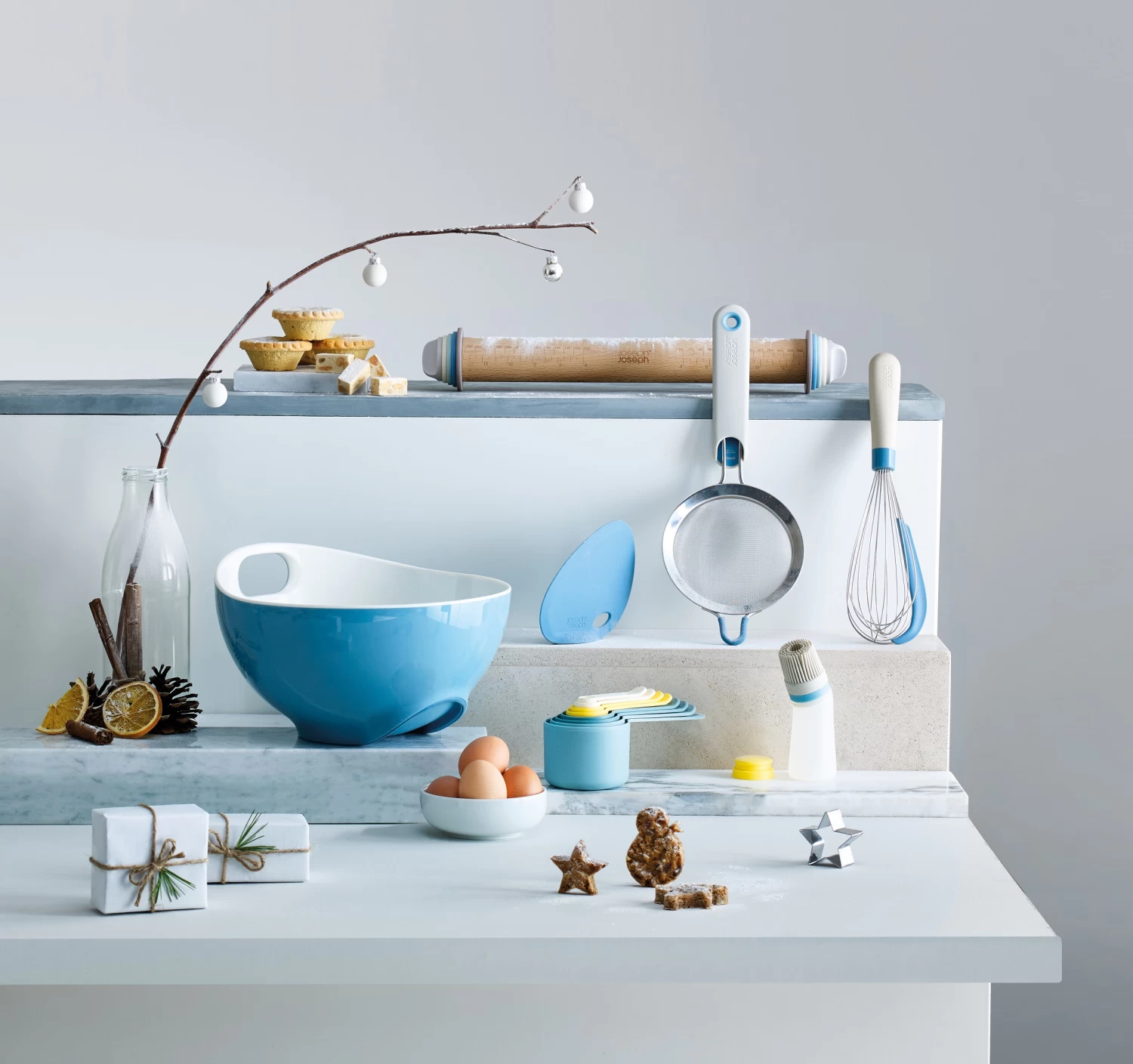 Joseph Joseph Maatlepels Nest Sky - Afbeelding 3