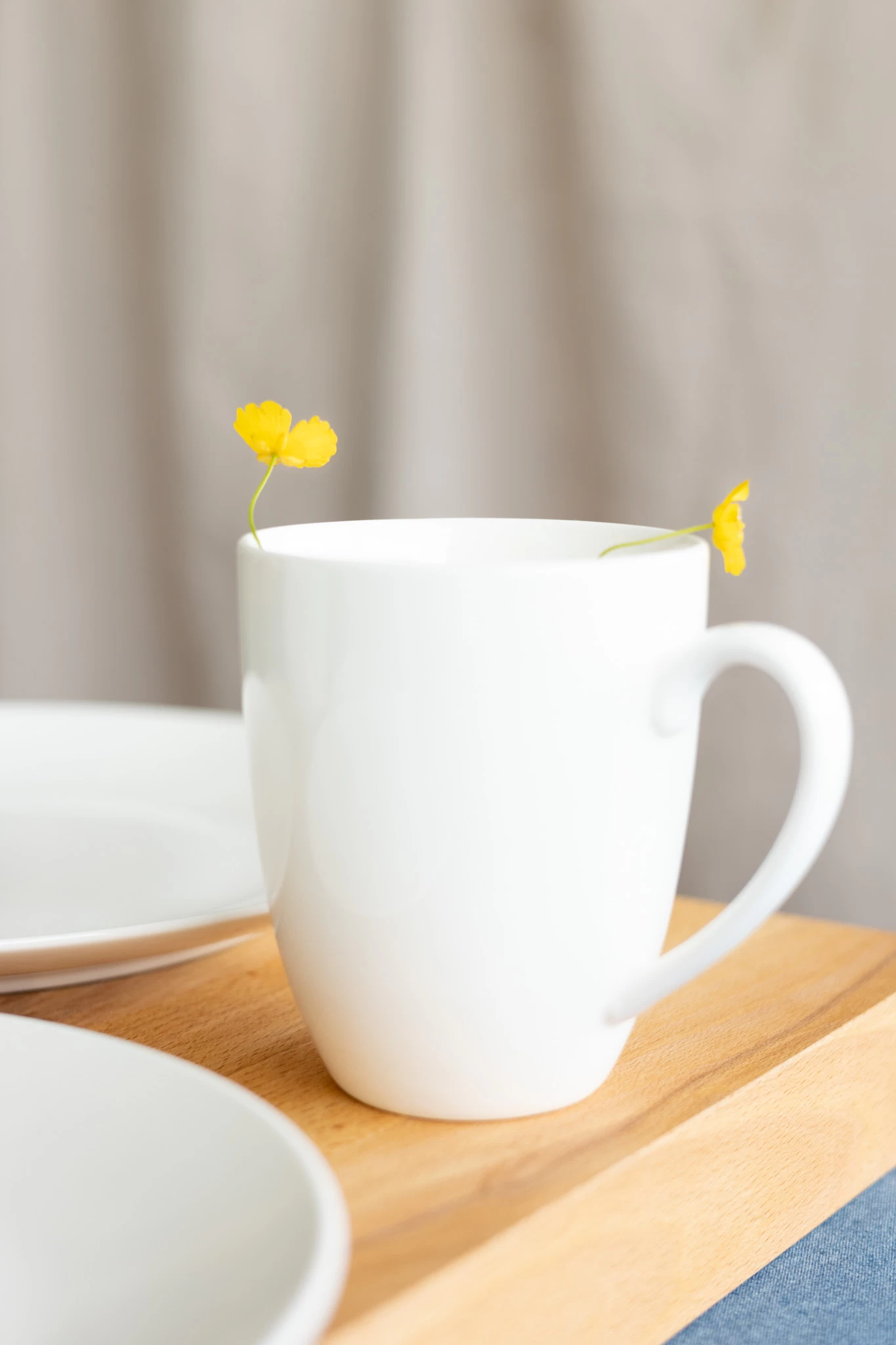 Jay Hill Mokken Saba 350 Ml - New Bone Porselein - 4 Stuks - Afbeelding 5