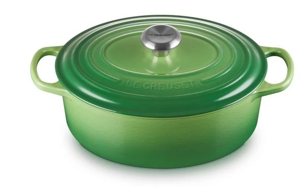 Le Creuset Braadpan Signature - Ovaal - Bamboo - ø 29 Cm / 4.7 Liter