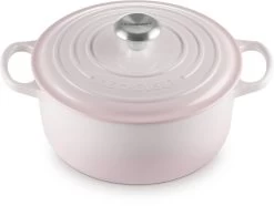 Le Creuset Braadpan Signature - Shell Pink - ø 24 Cm / 4.2 Liter
