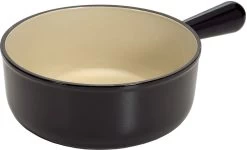 Le Creuset Fonduepan Tradition - Mat Zwart - ø 24 Cm / 3.3 Liter