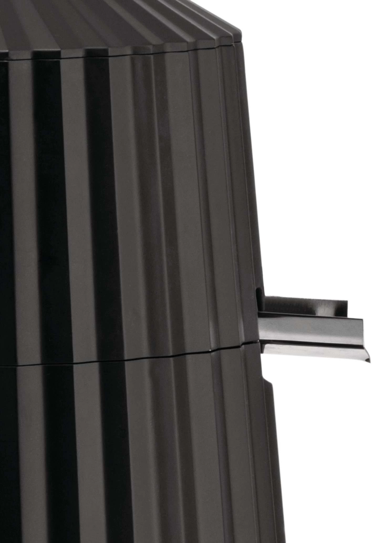 Alessi Citruspers Plissé - Elektrisch - Zwart - Michele De Lucchi - MDL07 B - Afbeelding 4