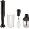 Alessi Staafmixer Set Plissé - Zwart - Michele De Lucchi - MDL10S B