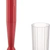 Alessi Staafmixer Plissé - 2 Standen - Rood - Michele De Lucchi - MDL10 R