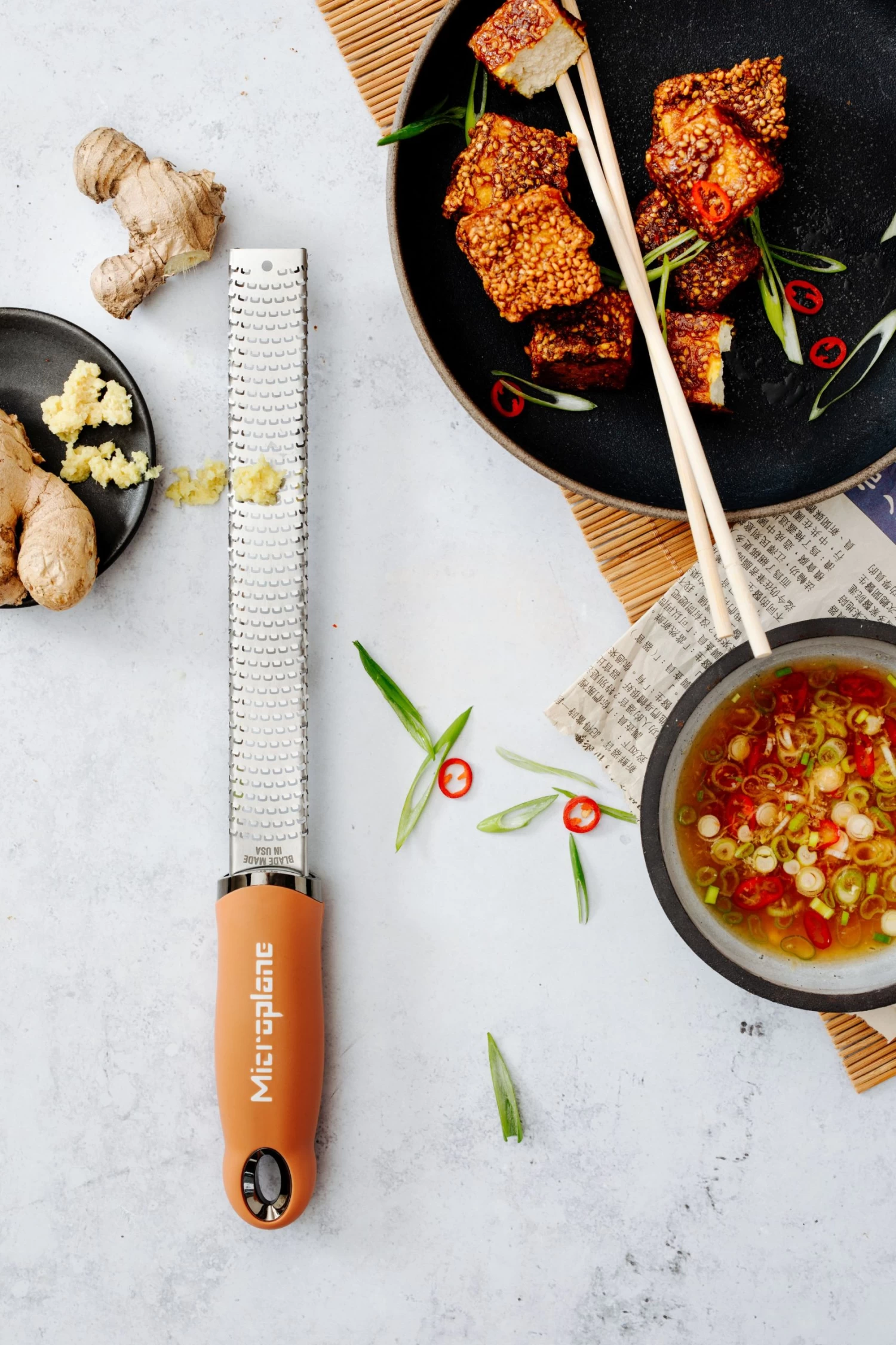 Microplane Rasp Premium Classic - Fijn - Cinnamon Orange - Afbeelding 2