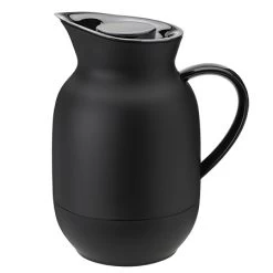 Stelton Thermoskan Voor Koffie Amphora Soft Black 1 Liter