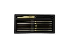 Laguiole Style De Vie Steakmessen Prestige Line Goud - 6 Stuks