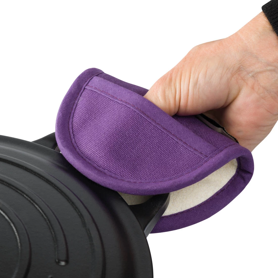 Le Creuset Pannenlappen - Zwart - 18 X 13 Cm - 2 Stuks - Afbeelding 2