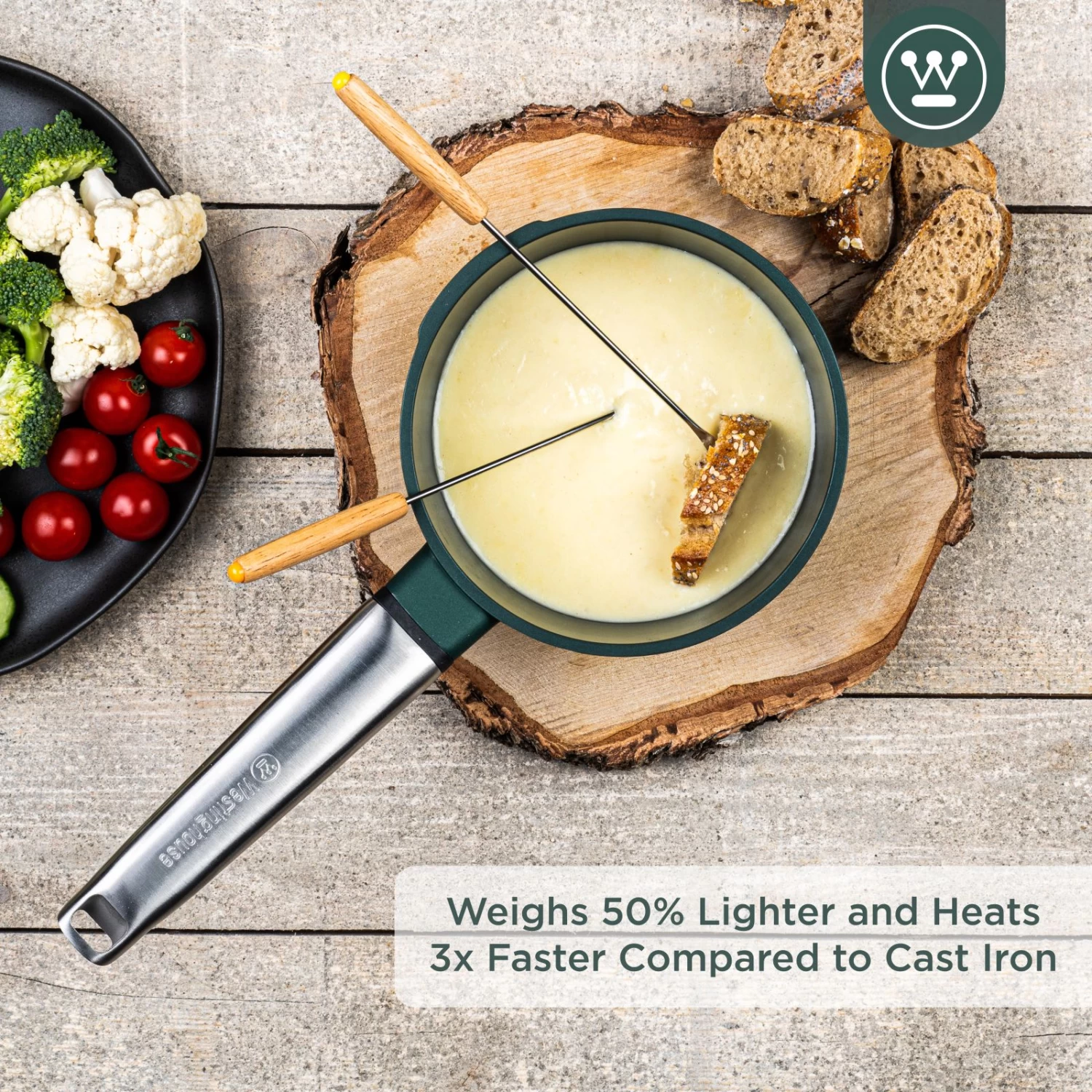 Westinghouse Steelpan Performance - Gracious Green - ø 18 Cm / 1.9 Liter - Afbeelding 6