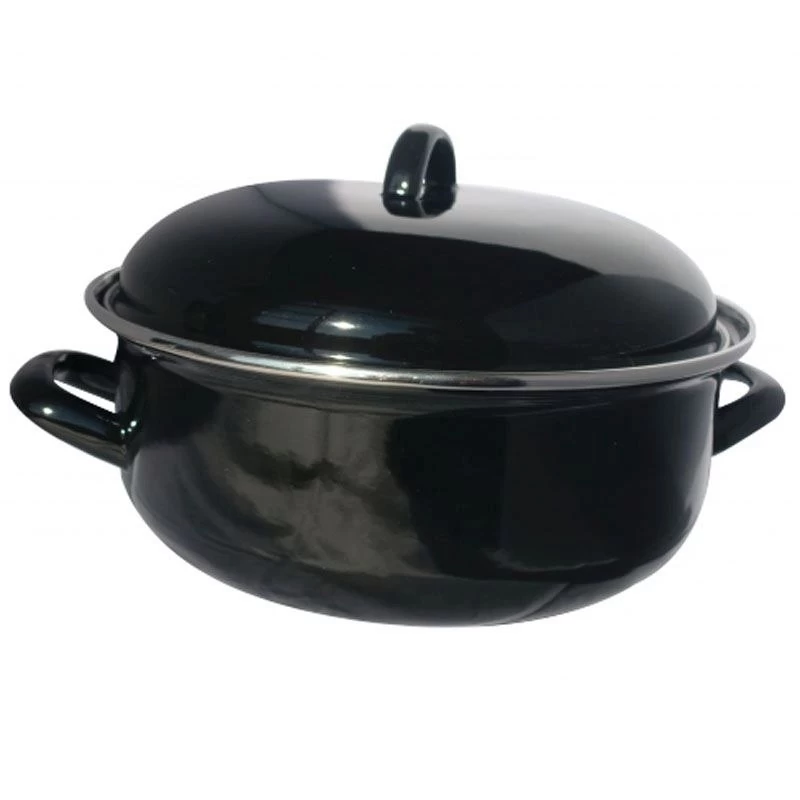 Cooking Emaille Braadpan - ø 24 Cm / 4 Liter - Afbeelding 2