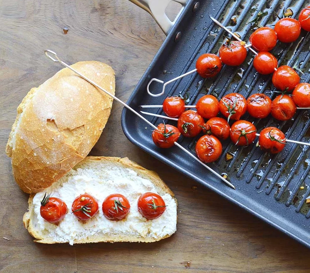 Valira Grillpan Aire - 28 X 28 Cm - Standaard Anti-aanbaklaag - Afbeelding 4