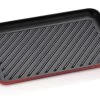 Le Creuset Grillplaat Tradition - Kersenrood - 38.5 X 22 Cm