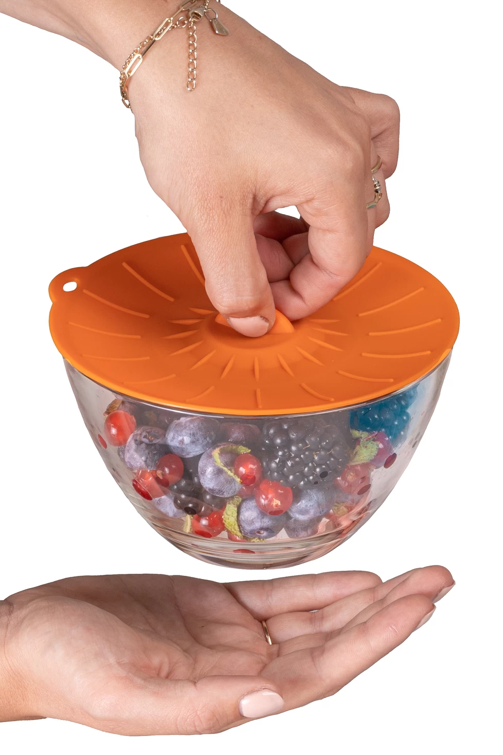 Sareva Siliconen Vershouddeksels - Vacuum - 5 Stuks - Afbeelding 2