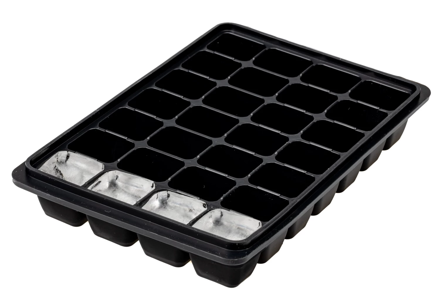 Sareva IJsblokjesvorm - 28 Vierkante Ijsblokjes - Siliconen - Easy Release - Herbruikbaar
