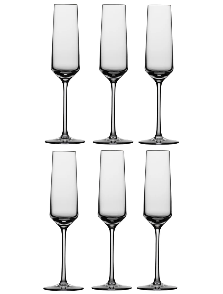 Zwiesel Glas Champagneglazen Pure - 215 Ml - 6 Stuks - Afbeelding 2