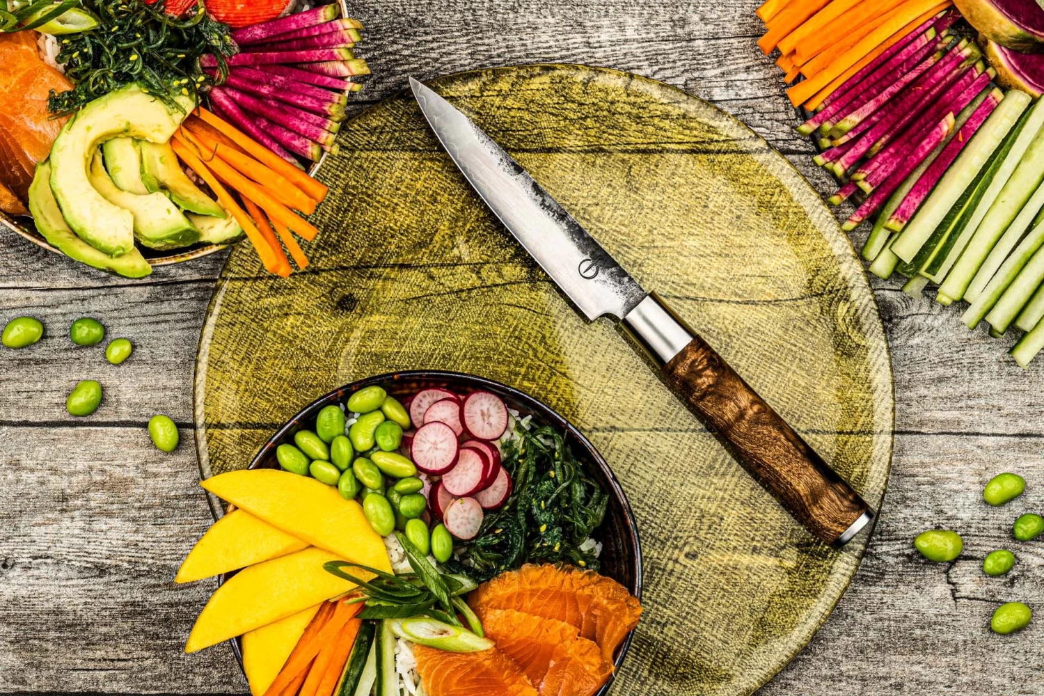 Forged Universeel Mes VG10 12.5 Cm - Afbeelding 2