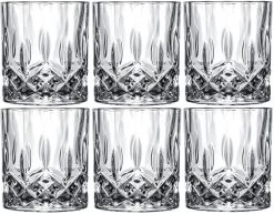 Cookinglife Whiskey Glazen / Cocktailglazen / Waterglazen Moray - 320 Ml - 6 Stuks